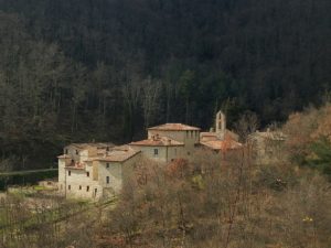 San Pietro Aquaeortus, Monastero Benedettino del XI secolo